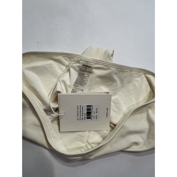 Venroy Boyleg Swim Bottom in Cream - Picture 4 of 4